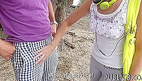 Czech girl fucked with two horny guys in exchange for money