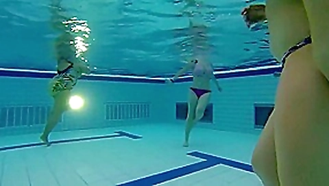 Underwater handjob Underwater handjob