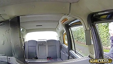 Damn babe Lickys pussy gets fucked in the backseat