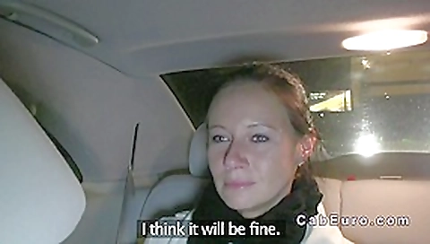 Cheated girlfriend banged in fake taxi for