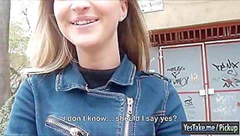 Sexy amateur blonde Czech girl Melanie fucked for money Sexy amateur blonde Czech girl Melanie fucked for money