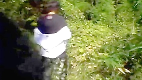 Perv makes petite Japanese blow his dick in public