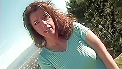 Amazing pornstar Brianna Lane in exotic public, redhead adult video