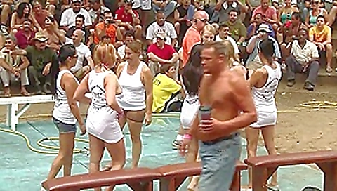 Amateur Wet T-Shirt Contest - Ponderosa 2012