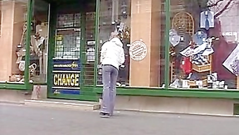 Incredible flashing movie with public scenes 1