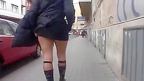 Incredible flashing movie with public scenes 4