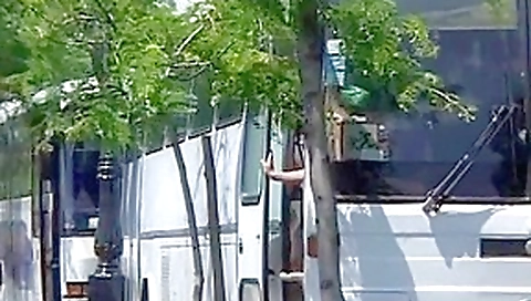 Amazing flashing clip with public scenes 1