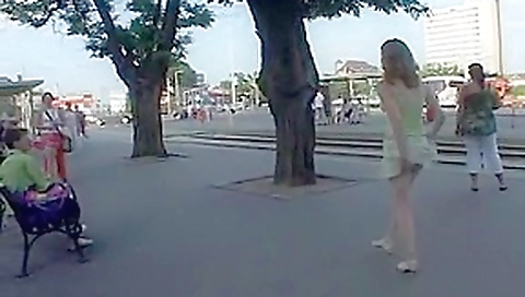 Crazy flashing movie with public scenes 4