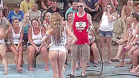 Amateur Wet T-Shirt Contest - Ponderosa 2015