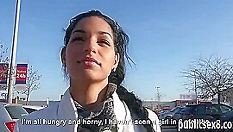 Cute Czech girl picked up and pounded for some money Cute Czech girl picked up and pounded for some money