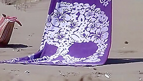 Swingers sex on the beach