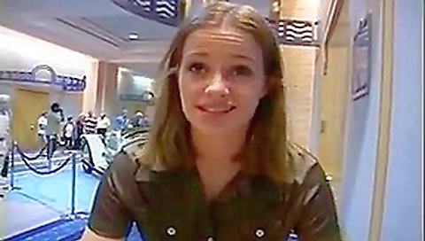 Slutty car show girl and the juicy tshirt girls