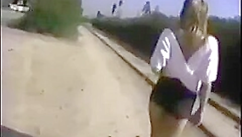 public flashing exhibitionist