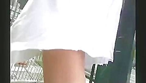 Exhibitionist Slut Shows Off Her Pussy In Shop