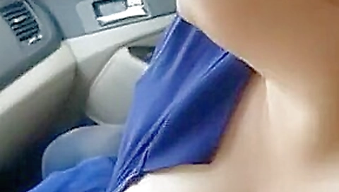 Co-worker gives me blowjob at work parking lot