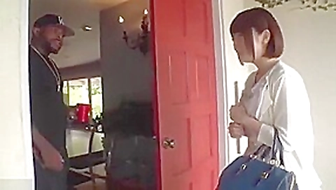 Japanese teen 18+ takes massive black cocks