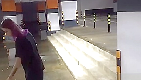 Public teen 18+ deepthroat swallows cum, creampie - Freya Stein