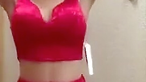 Girl In Fitting Room Girl In Fitting Room