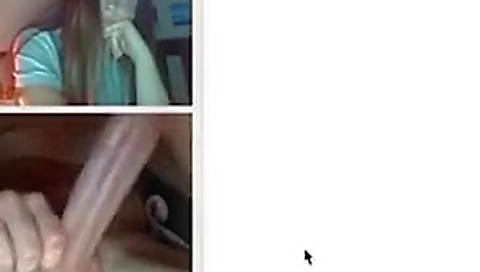 Omegle teen 18+ Vs Big Dick