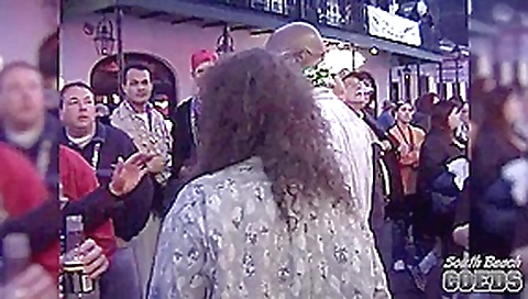 Vintage Mardi Gras Home Video With Some Flashing - SouthBeachCoeds