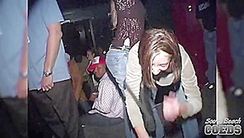 Sexy Dance Contest with Girls Flashing Their Tits - SouthBeachCoeds