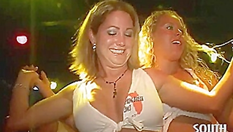 Lots of Amateur Girls with Huge Tits in this Wet Tshirt Contest - SouthBeachCoeds