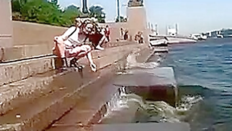 Russian college girl Fucked in a Bar - GJ