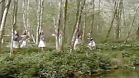 Corriendo desnudas bajo el sol