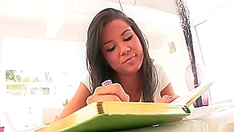 Hot buxomy teenage tart Tanner Mayes in rough deepthroat face fucking porn video in public