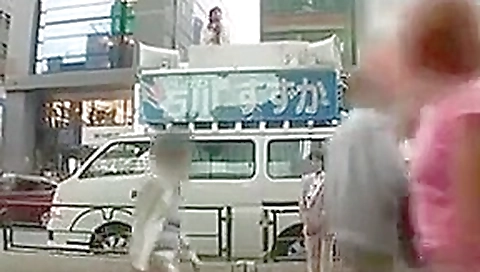 fucked on top of the van