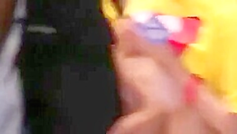 Japanese tits touching