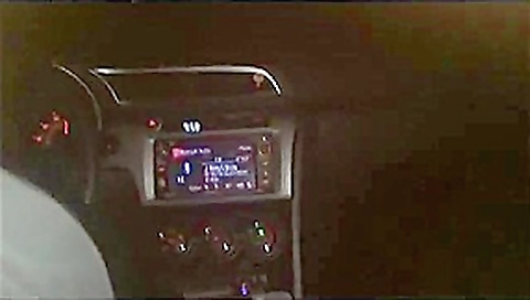 College girl Car BJ Finished Over The Freeway