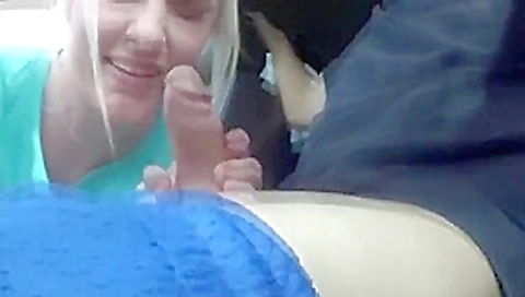 BJ while i drive the car