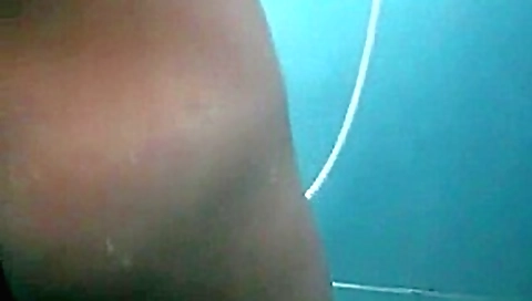 Girls Washed and Changing Clothes in Beach Cabin)