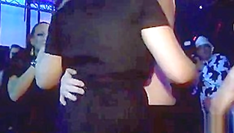 Black Grabbed Blonds Head And Pushing His Dong In Her Throat