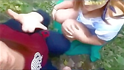 Get excited sex at outdoor with Hubei Step sisters