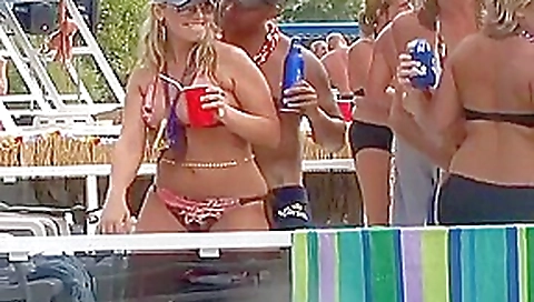 Nubile Party Girls Shaking Their Asses