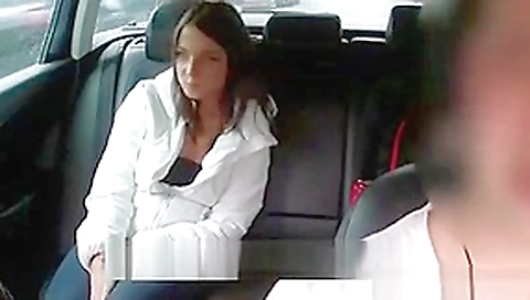 Brunette Russian Babe Fucked In Fake Taxi