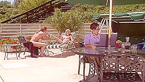 Hannah Bounces Her Tight Ass on His Hard Cock