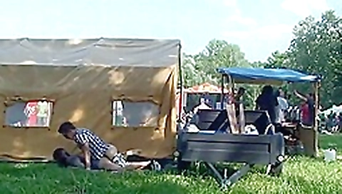 Public fucking at music festival