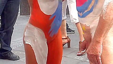 New york public body paint