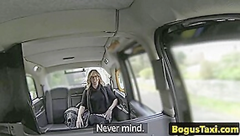 Busty brit taxi milf fucked through sluthatch