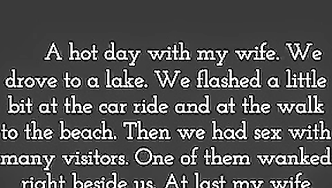 Car Flashing, wanking in wood and beach, sex with spectators Car Flashing, wanking in wood and beach, sex with spectators