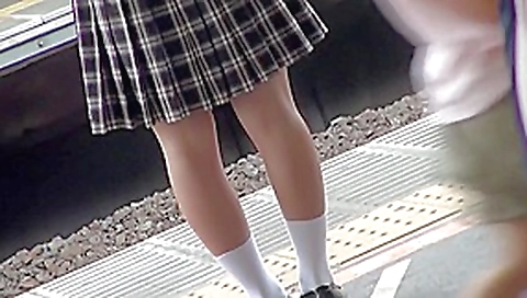 Horny Japanese chick Miku Abeno, Mao Hamasaki, Riko Honda in Crazy Public, Cunnilingus JAV clip