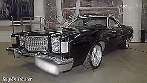 Jeny Smith undresses at public show room