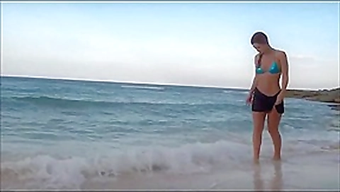 Footjob on the beach Footjob on the beach