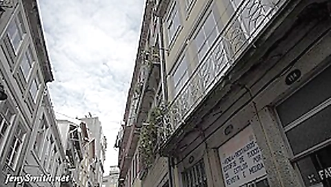 Jeny Smith - MyMokondo strap bondage in public