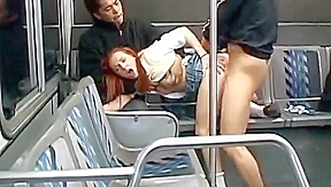 SPECTACLE Redhead Roughly Fucked in Public Bus Hardcore Sex SPECTACLE Redhead Roughly Fucked in Public Bus Hardcore Sex