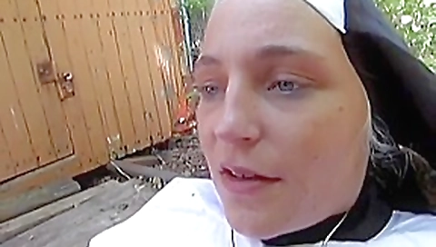 Naughty nun loves cock and cum Naughty nun loves cock and cum