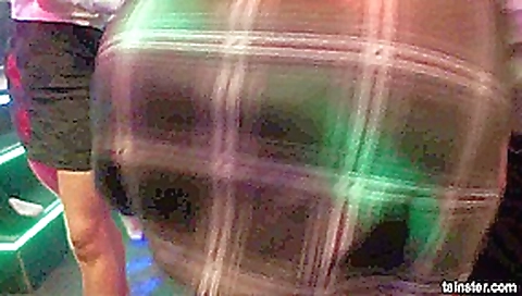 Excited clubbers gets banged in public Excited clubbers gets banged in public